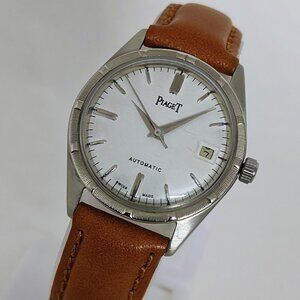 Vintage PIAGET Automatic Swiss 38mm 70s Made Men's Wristwatch